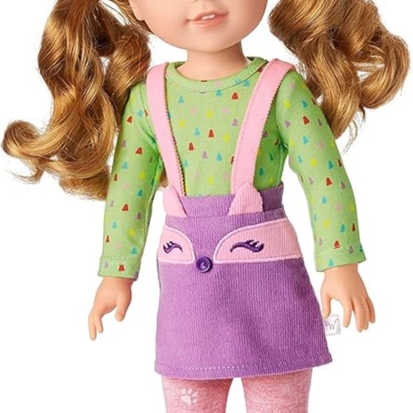 American Girl WellieWishers Smart as a Fox School Outfit for 14.5" Dolls - Picture 2 of 8